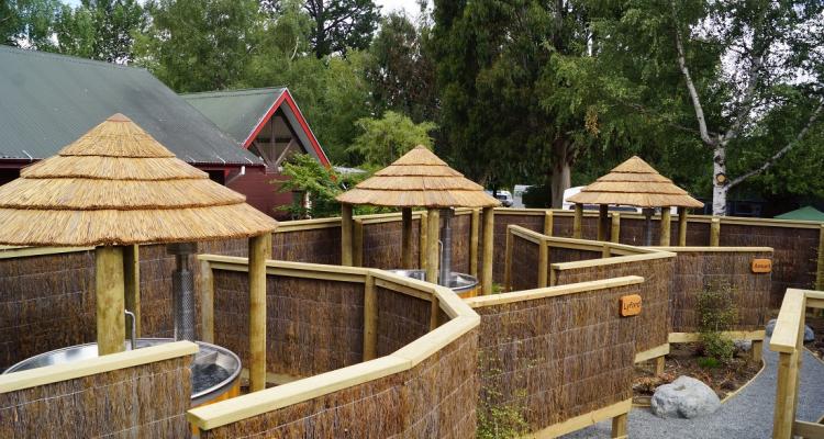 Wood fired hot tubs