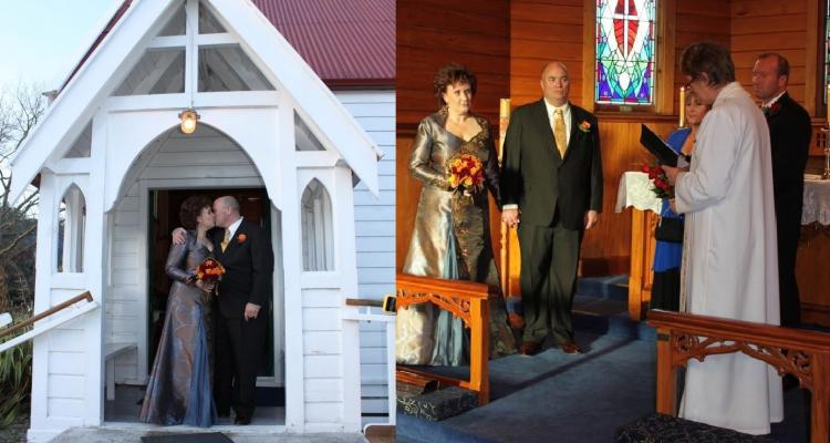 anglican church wedding Hanmer Springs